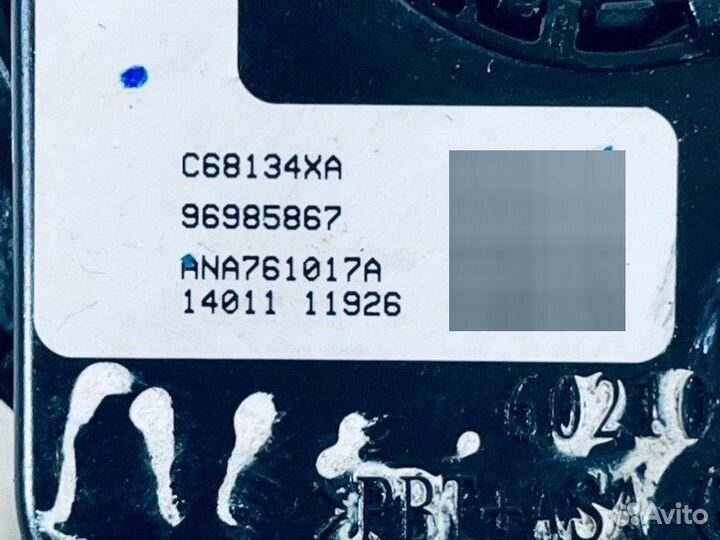 Шлейф подрулевой Chevrolet Cobalt седан B15D2 2014