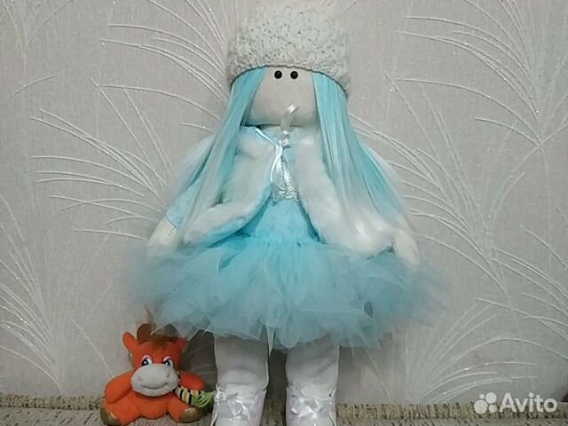 Интерьерная кукла Тильда ручной работы