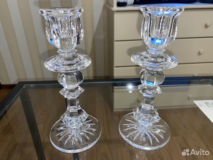 Подсвечник хрустальный СССР