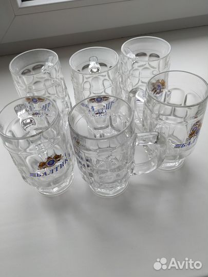 Комплект пивных кружек