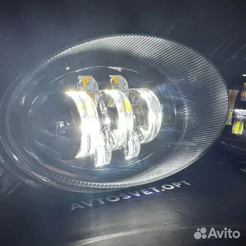 Противотуманные фары на Mercedes 70W 2 Режим