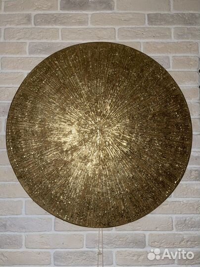 Картина панно «золотое солнце»