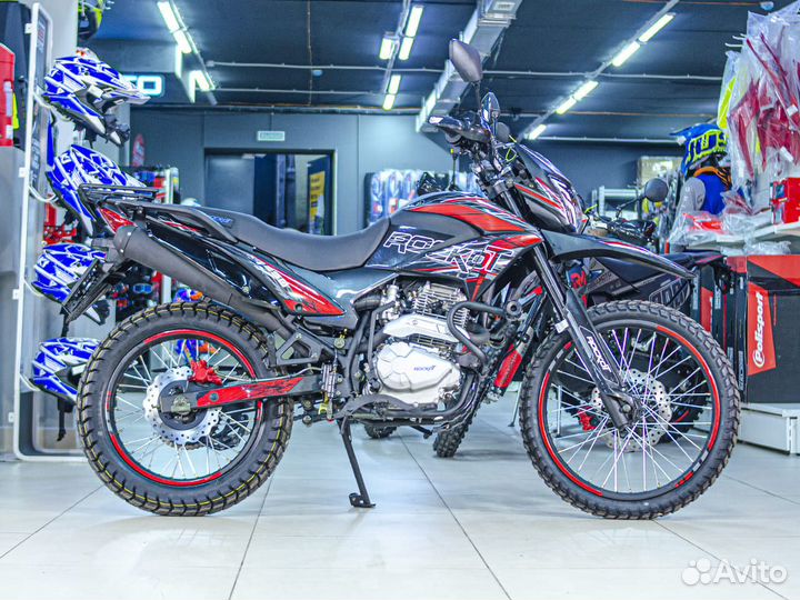 Мотоцикл тур эндуро Rockot XR250 птс черный