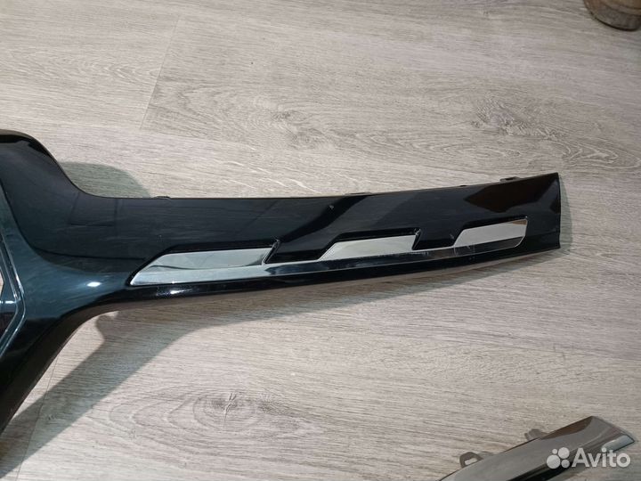 Решётка радиатора Renault Kaptur с хромом