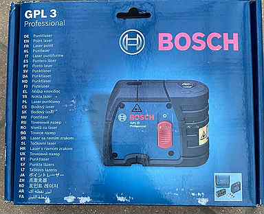 Лазерный нивелир точечный Bosch GPL 3