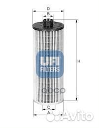 Фильтр масляный Ufi 25.144.00 25.144.00 UFI