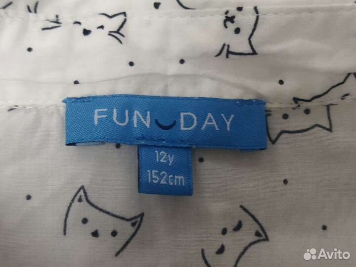 Блузка белая школьная