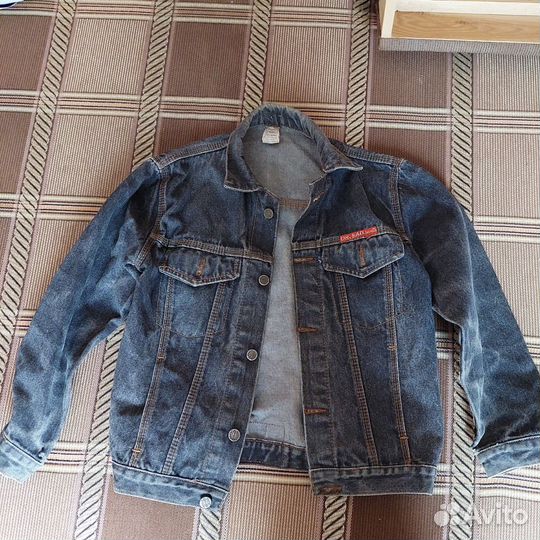 Джинсовая куртка детская