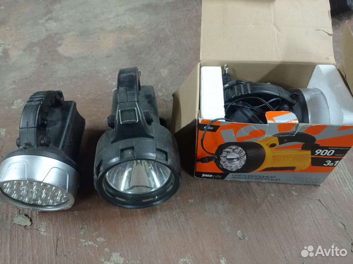 Фонарики на запчасти