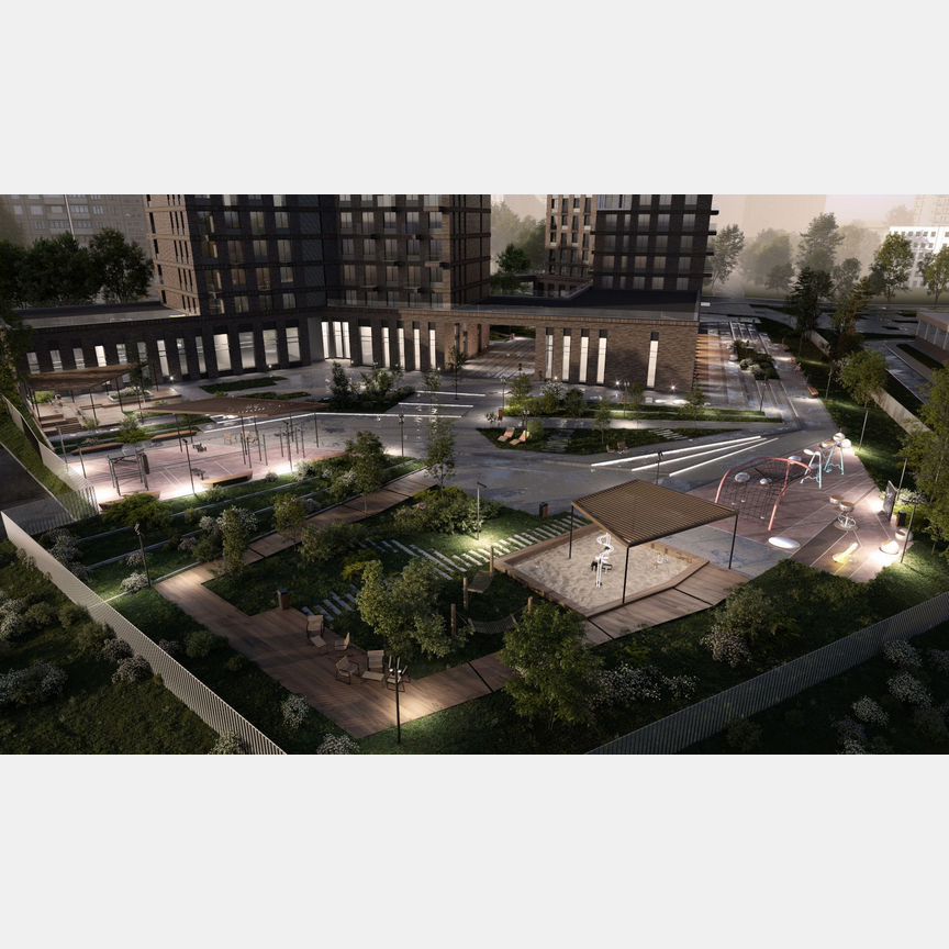 2-к. квартира, 54,4 м², 5/33 эт.