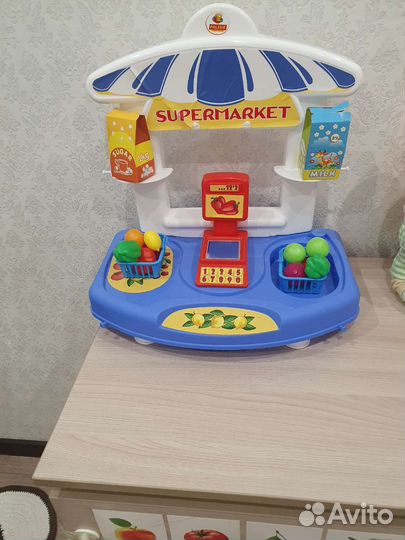 Мебель для ролевых игр, детский супермаркет