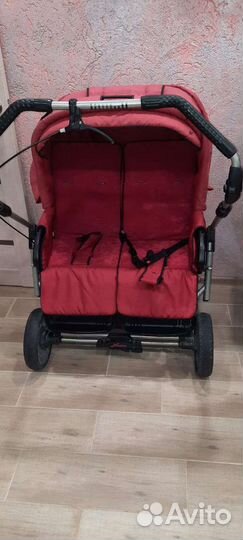 Коляска для двойни или погодок 2в1