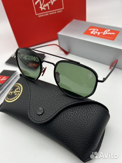 Очки ray ban ferrari rb3748M