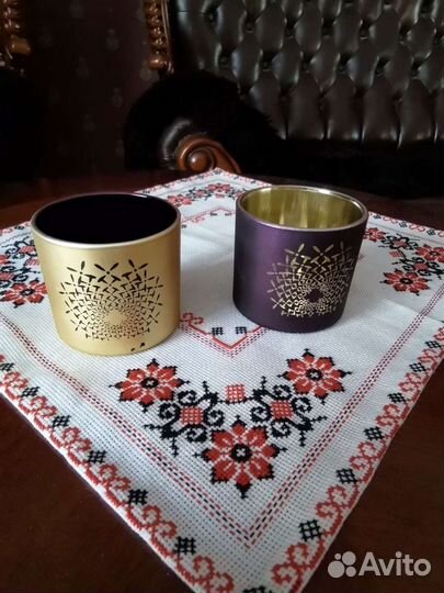 Подсвечник стекло ив роше