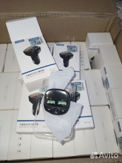 FM трансмиттер, hyundai, Bluetooth, новый