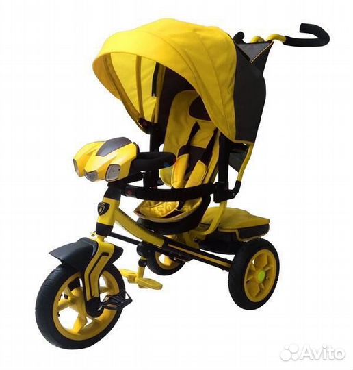 Велосипед с родительской ручкой Lamborghini egoist