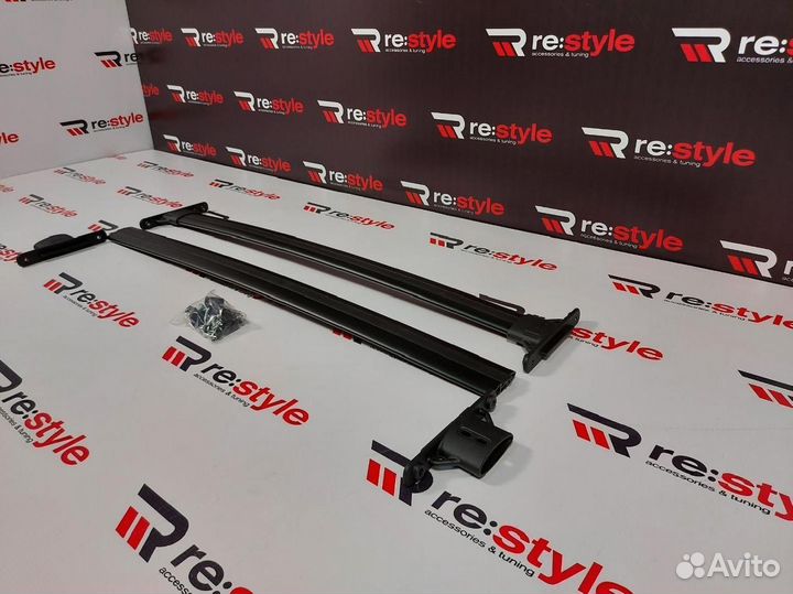 Рейлинги поперечные Toyota Rav4(XA30) Черные