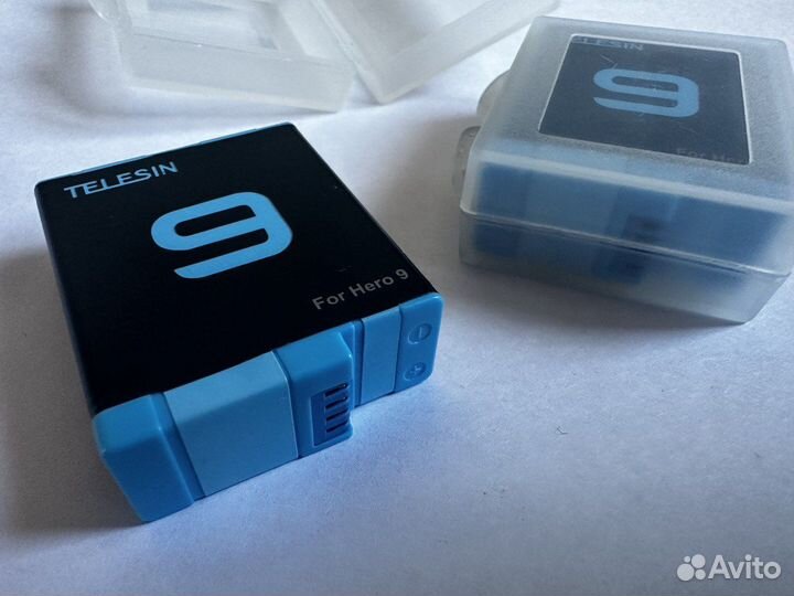 Telesin 9 батарея для камеры gopro и зарядник