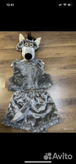 Продам новогодний костюм волк-500, медведь-500