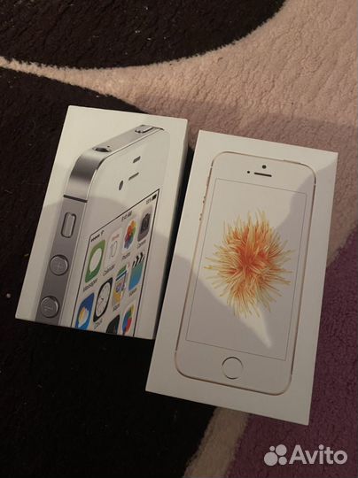 Чехлы для iPhone 4/4s/se/5s, пленка, коробки айфон