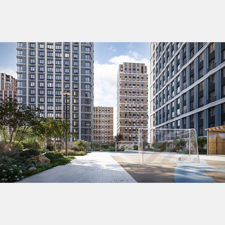 3-к. квартира, 88,5 м², 9/23 эт.