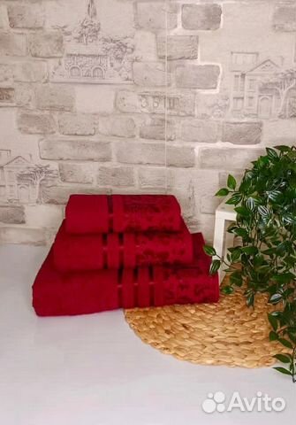 Набор махровых полотенец