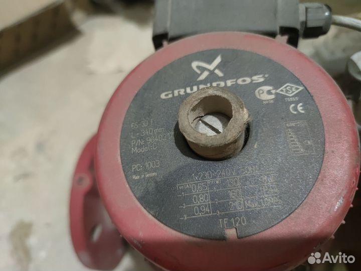Grundfos UPS 65-30 F Вентилятор