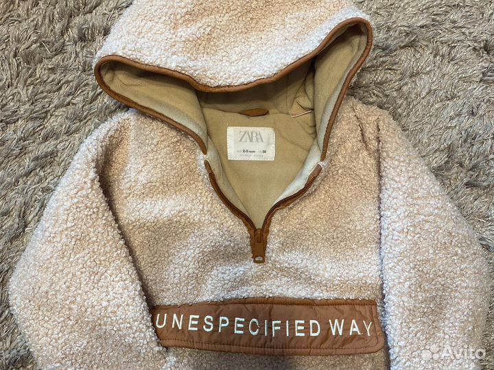 Куртка zara теплая