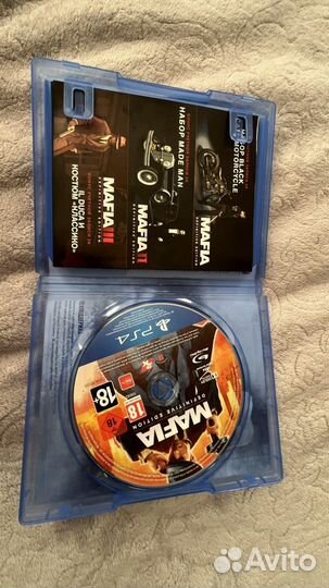 Диски на ps4 mafia definitive edition
