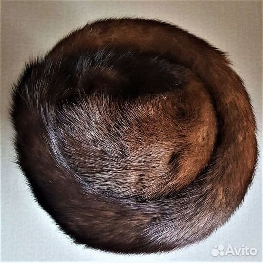 Шапка норковая женская 56 р-р