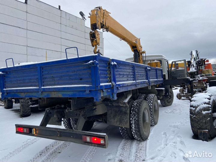 Водитель на камаз с кму, кат С