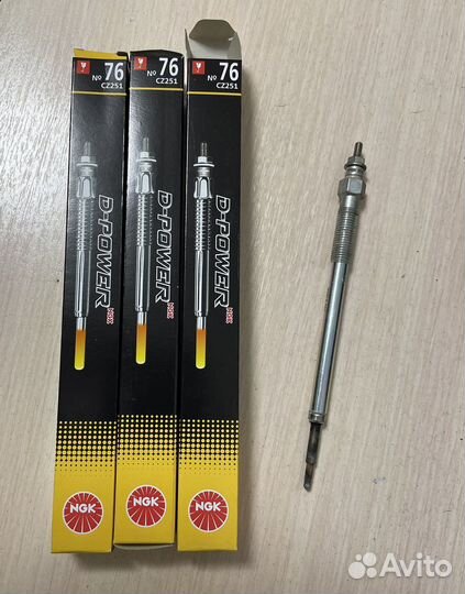 Свечи накала Мит.Пад.сп.2.б/у3 шт.(ориг.)