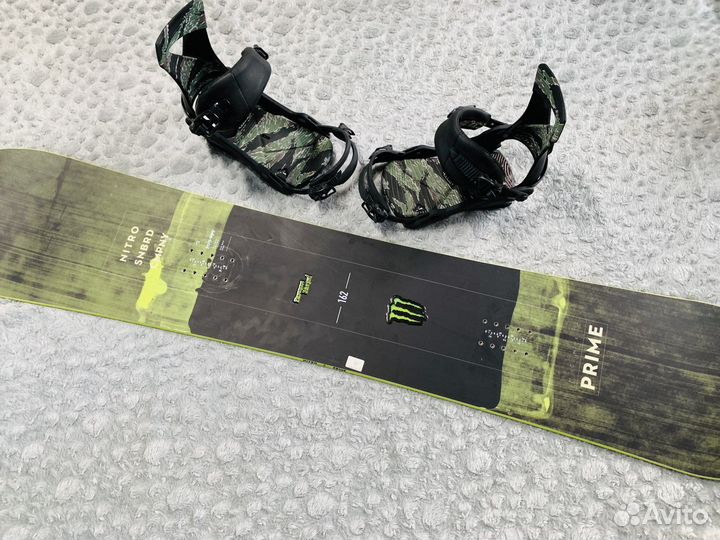 Сноуборд 162 рокер комплект + крепления