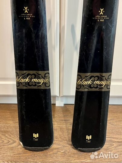 Горные лыжи 150 см Elan Black Magic