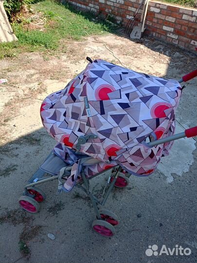 Прогулочная коляска трость бу