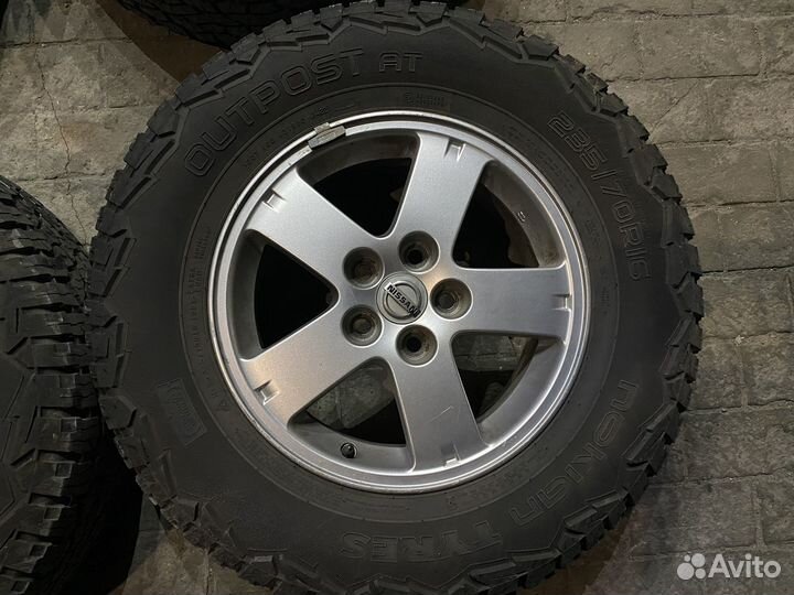 Летние грязевые колёса AT 235/70 r16 5*114.3