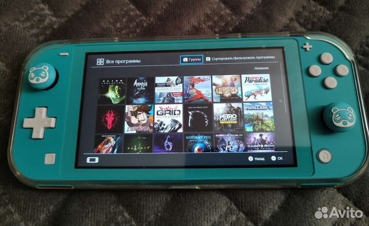 Nintendo Switch lite+игры
