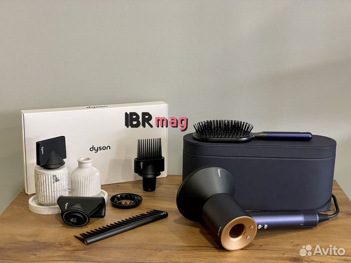Фен Dyson Supersonic HD07 + Расчески Dyson