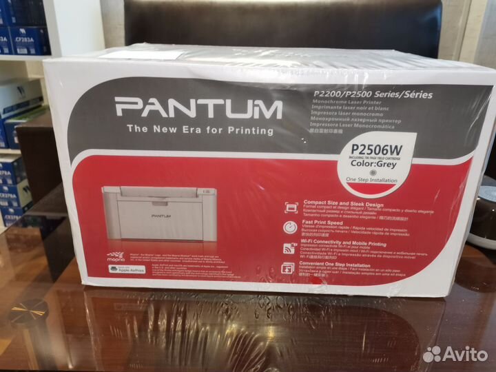 Принтер лазерный с Wi-Fi новый гарантия год