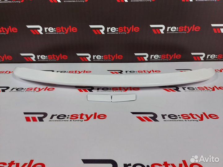Спойлер Наверх Toyota Vitz 130 Белый 040