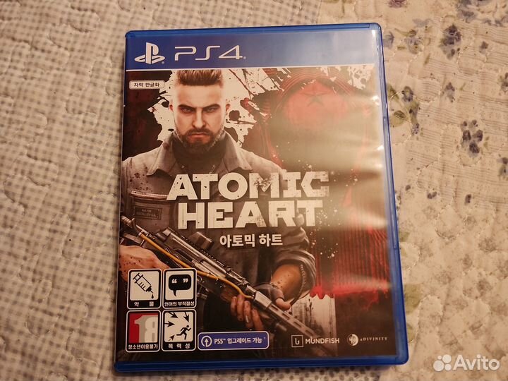 Atomic Heart ps4 на диске