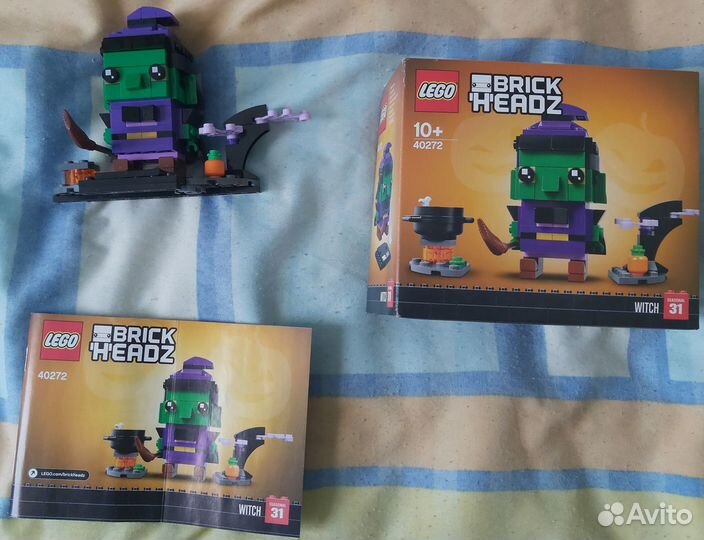 Конструктор lego BrickHeadz 40272 Хэллоуинская вед