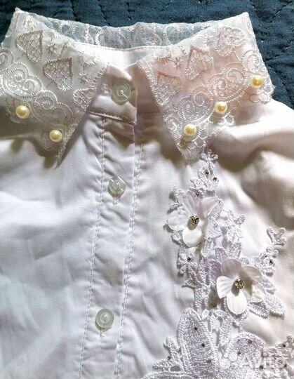 Школьная блузка 140