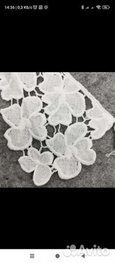 Воротник пришивной