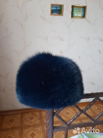 Шапка из меха песца