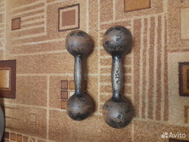 Штанга гантельки