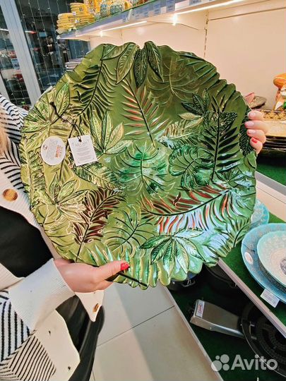 Турецкая посуда - блюдо, тарелки, наборы