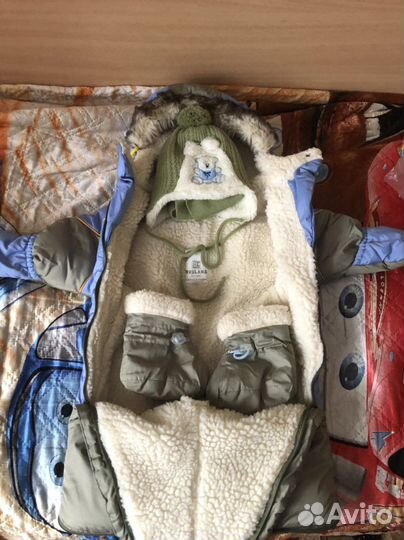 Детский зимний комбинезон на мальчика