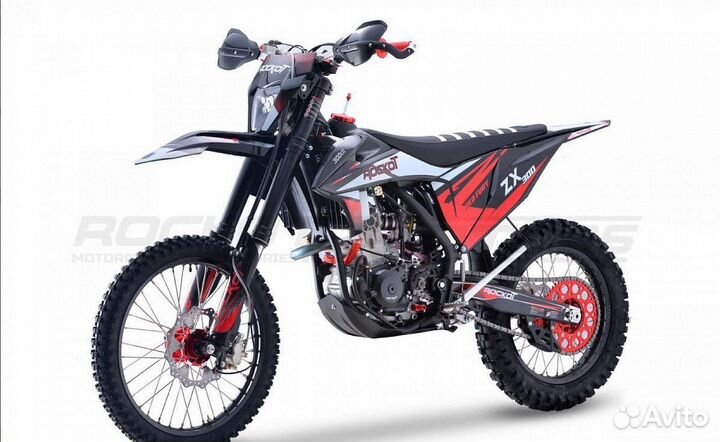 Кроссовый мотоцикл rockot ZX300 Red Fury (300сс, 1