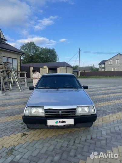 ВАЗ 21099 1.5 МТ, 2002, битый, 222 222 км